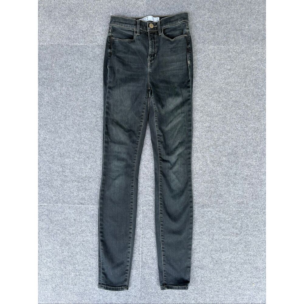 AYR Jeans Women’s W25 L30 Dark Wash Skinny Straight High Rise Premium Denim